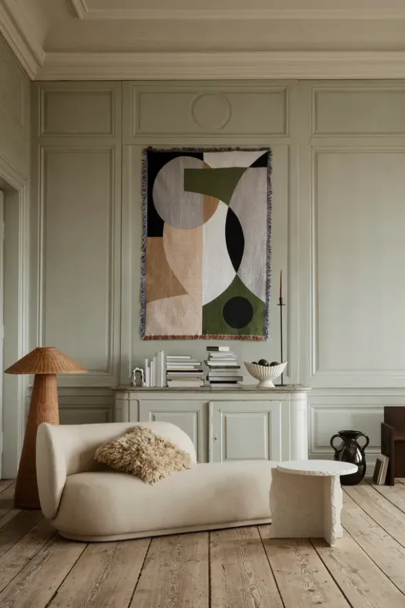 Meadow high pile pude fra Ferm Living