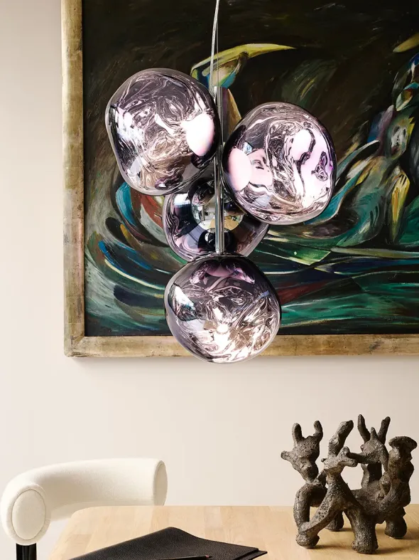 Melt Chandelier Mini fra Tom Dixon