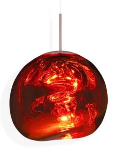 Melt Pendant Copper, 50 cm fra Tom Dixon