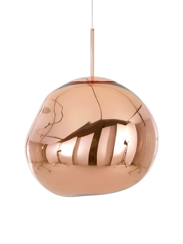 Melt Pendant Copper, 50 cm fra Tom Dixon