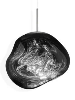 Melt Pendant Silver, 50 cm fra Tom Dixon