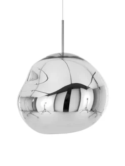 Melt Pendant Silver, 50 cm fra Tom Dixon