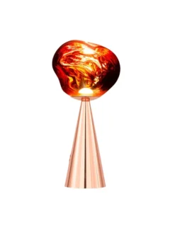 Melt Portable Bordlampe, copper fra Tom Dixon