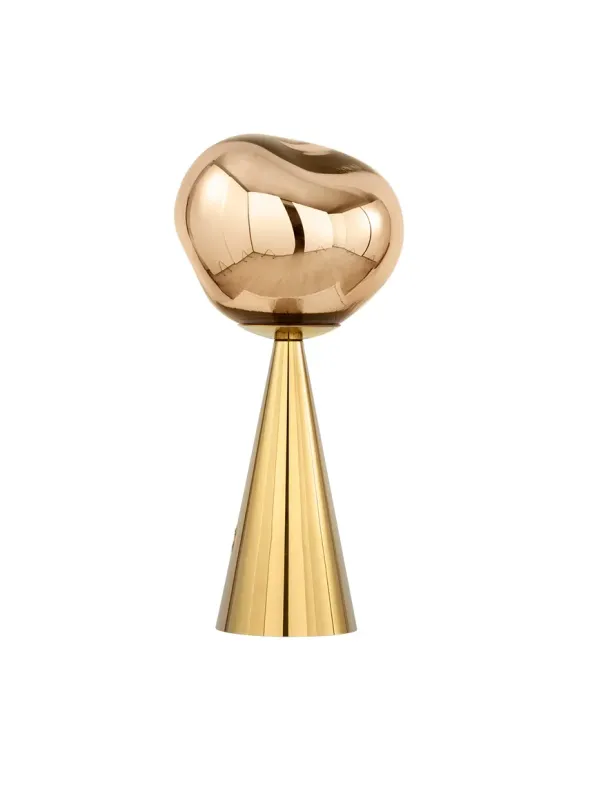 Melt Portable Bordlampe, gold fra Tom Dixon
