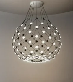 Mesh LED pendel Ø80 fra Luceplan