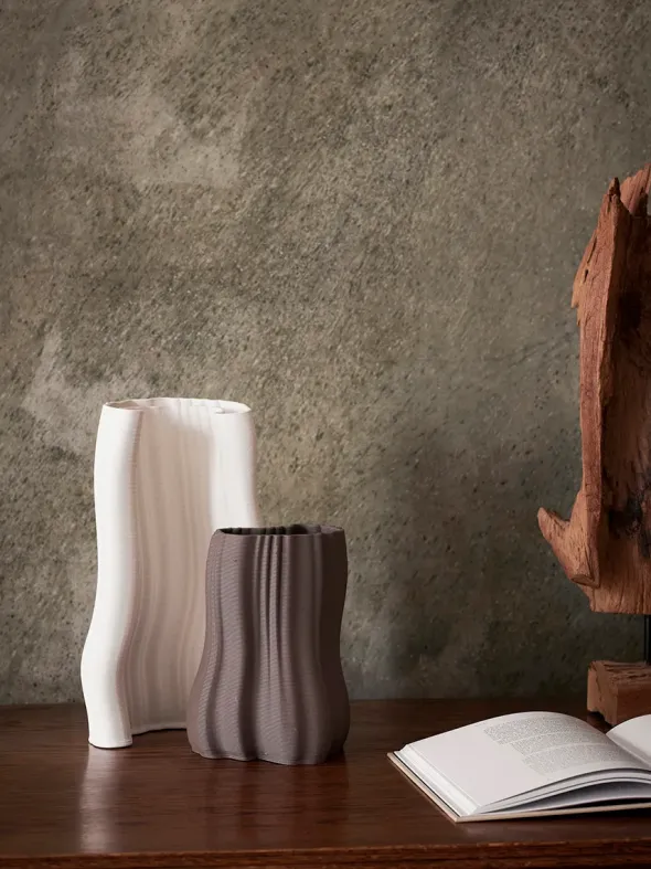 Moire Vase, large fra Ferm Living