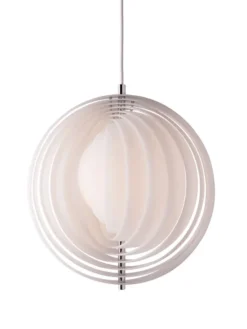 Moon Acrylic Pendant, Ø34 af Verner Panton