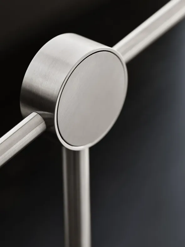 MS011 Gulvlampe, stål fra Fritz Hansen