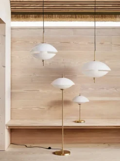 Musling Gulvlampe fra Fritz Hansen