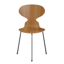 3100 Myren med 3 ben, krom stel af Arne Jacobsen