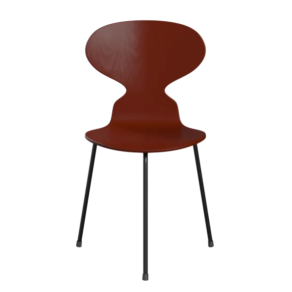 3100 Myren med 3 ben, sort stel af Arne Jacobsen