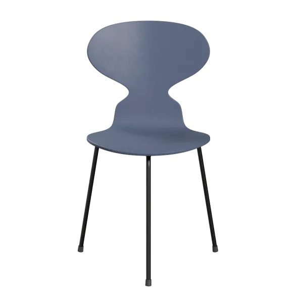 3100 Myren med 3 ben, sort stel af Arne Jacobsen