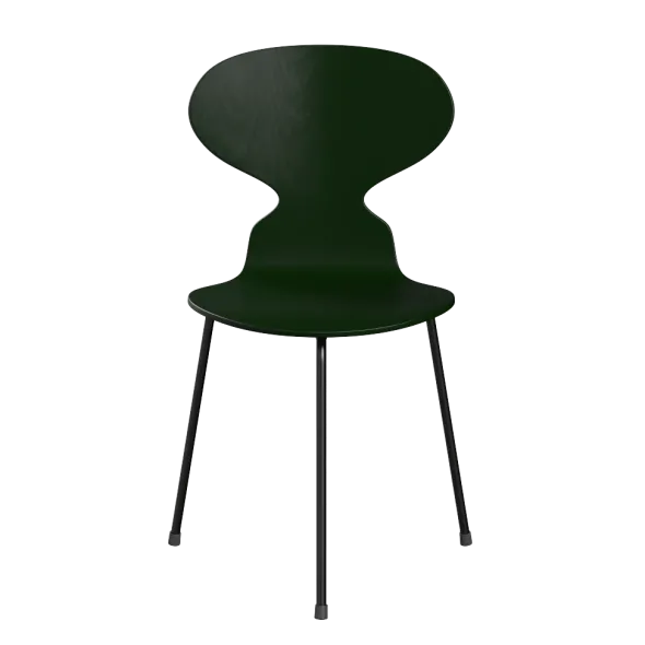 3100 Myren med 3 ben, sort stel af Arne Jacobsen