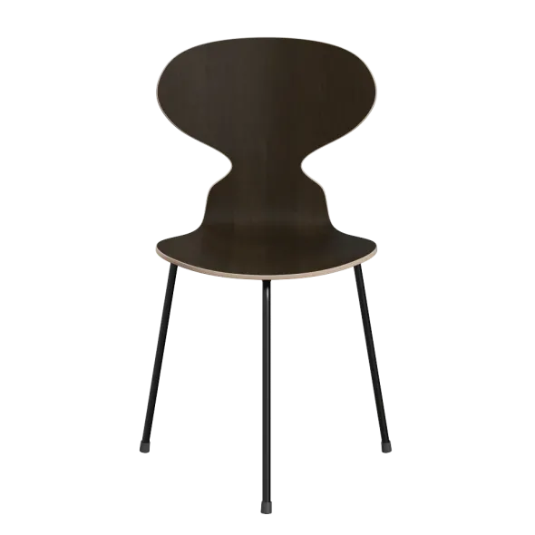3100 Myren med 3 ben, sort stel af Arne Jacobsen