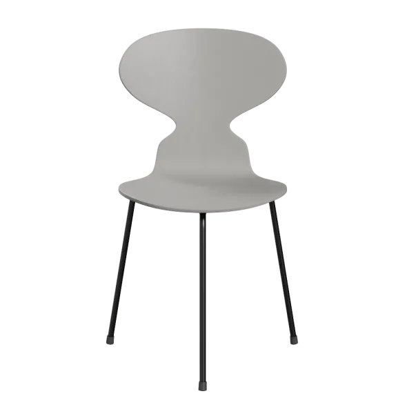 3100 Myren med 3 ben, sort stel af Arne Jacobsen