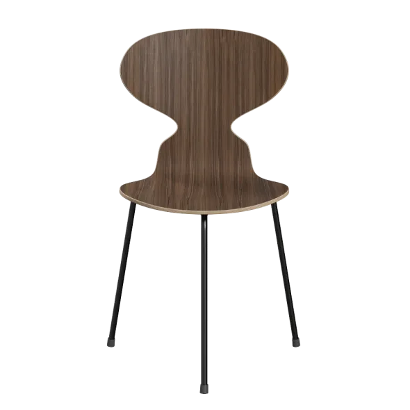 3100 Myren med 3 ben, sort stel af Arne Jacobsen