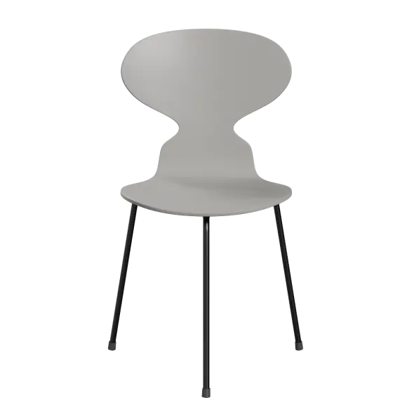 3100 Myren med 3 ben, sort stel af Arne Jacobsen
