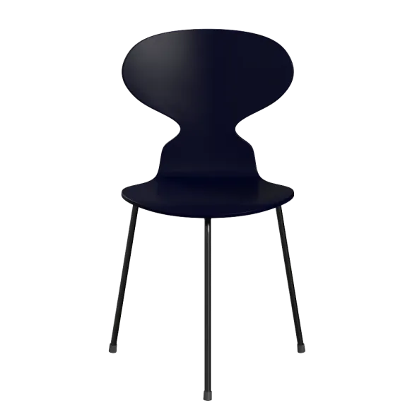 3100 Myren med 3 ben, sort stel af Arne Jacobsen