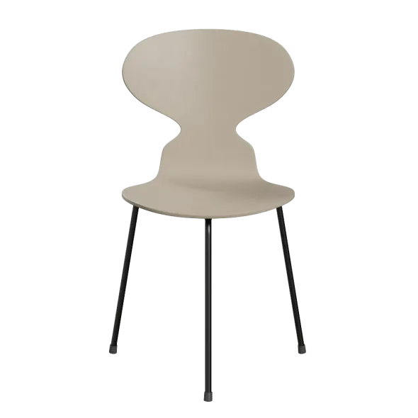 3100 Myren med 3 ben, sort stel af Arne Jacobsen