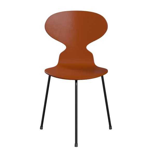 3100 Myren med 3 ben, sort stel af Arne Jacobsen