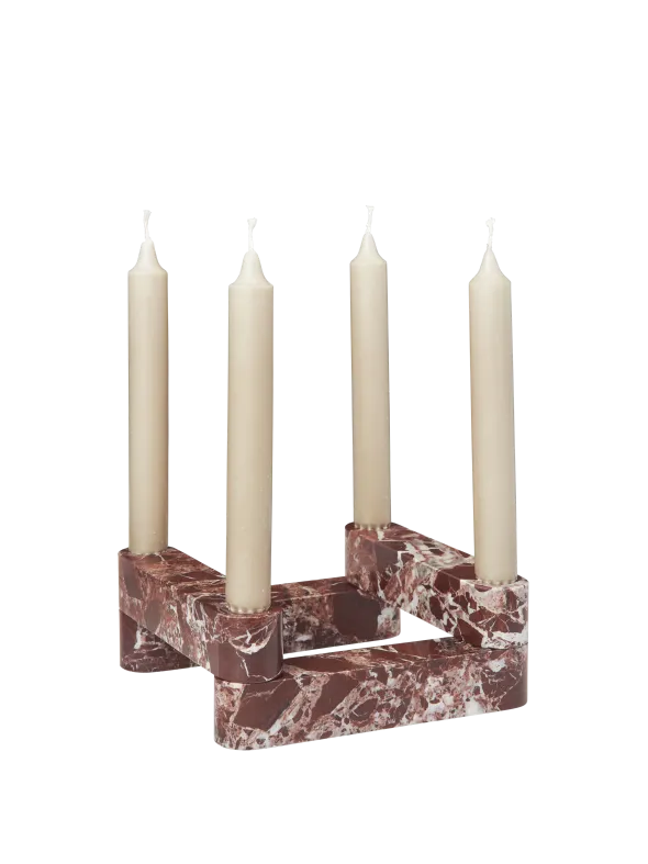 Newel Modular Candle Holder, lysestage sæt af 4 stk. fra Ferm Living