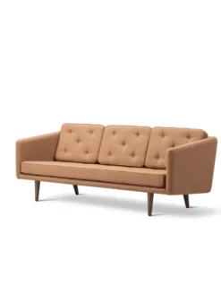No. 1 Sofa 3-personer, re-wool af Børge Mogensen