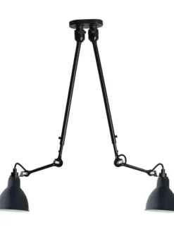 Nr. 302 dobbelt loftlampe fra Lampe Gras