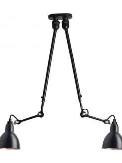 Nr. 302 dobbelt loftlampe fra Lampe Gras