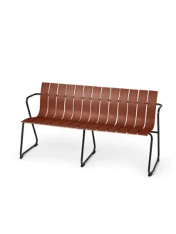Ocean Bænk, burnt red fra Mater