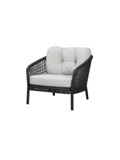 Ocean Large Loungestol, soft rope fra Cane-line