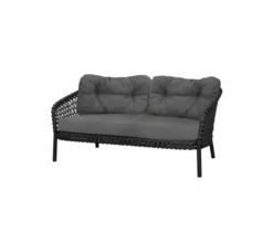 Ocean large 2-pers. sofa, soft rope fra Cane-line