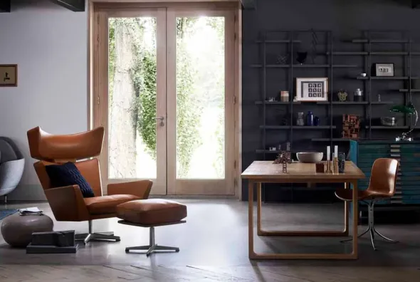 Oksen Lænestol af Arne Jacobsen