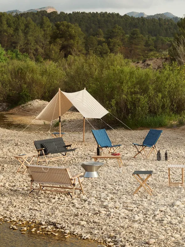 Outdoor Market Folding Chair fra Hay