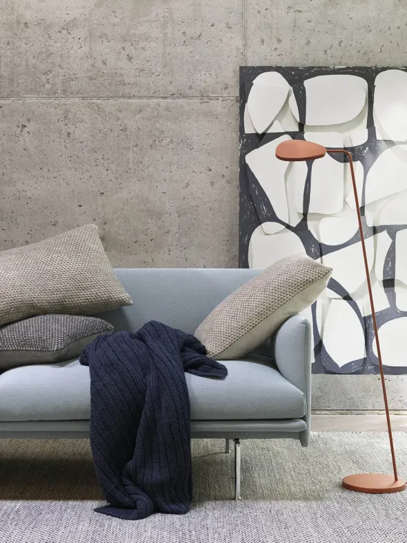 Outline 2 pers. sofa fra Muuto