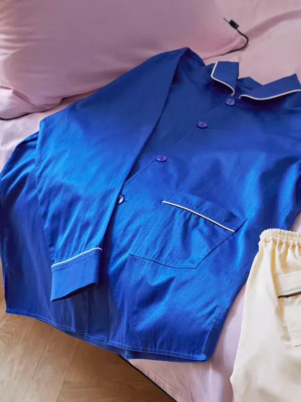 Outline Pyjama L/S Shirt fra Hay