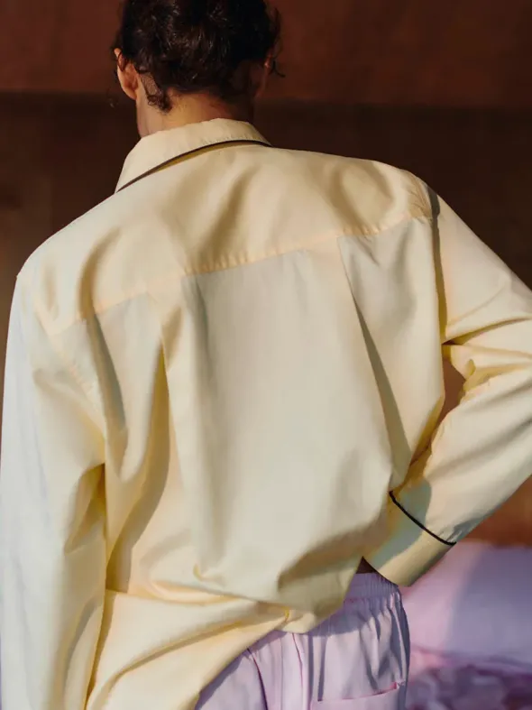 Outline Pyjama L/S Shirt fra Hay