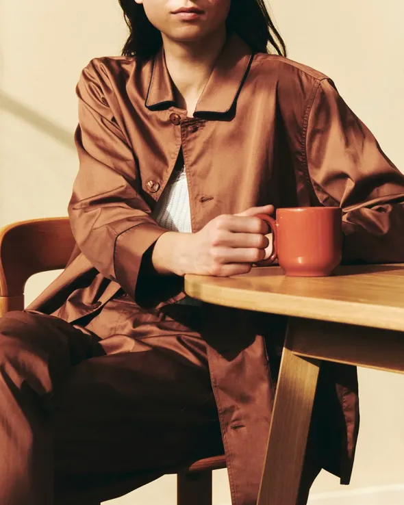Outline Pyjama L/S Shirt fra Hay