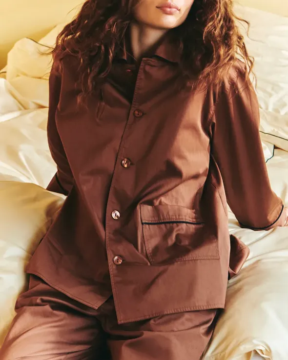 Outline Pyjama L/S Shirt fra Hay