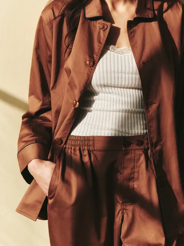 Outline Pyjama L/S Shirt fra Hay