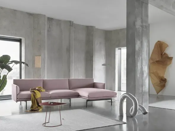 Outline sofa / Chaiselongue fra Muuto