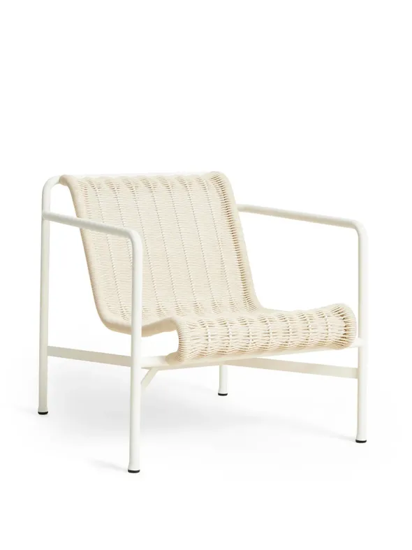 Palissade Cord Lounge Chair Low fra Hay
