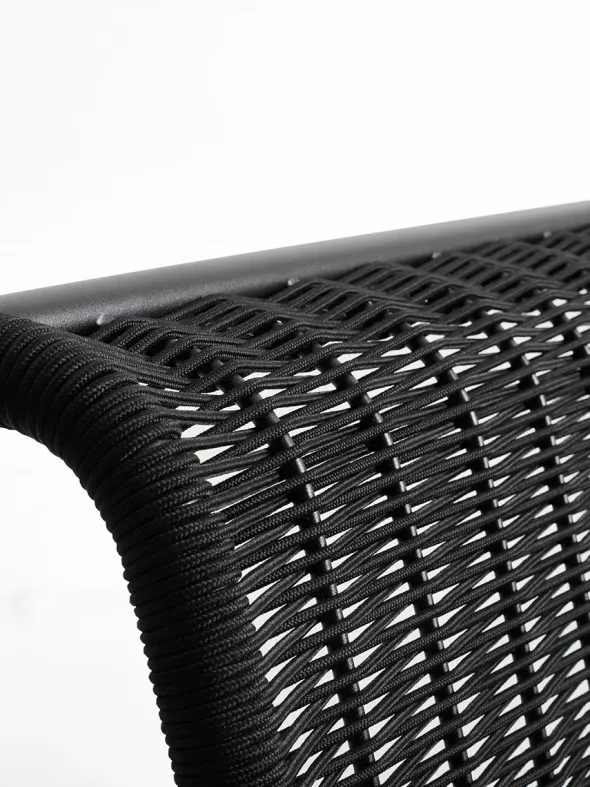 Palissade Cord Lounge Chair Low fra Hay