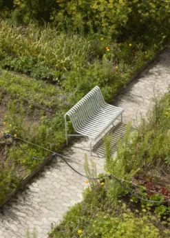 Palissade Dining Bench uden armlæn, sky grey fra Hay