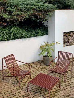 Palissade Lounge Chair High, antracit fra Hay