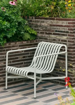 Palissade Lounge Chair Low, antracit fra Hay