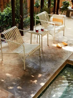 Palissade Lounge Chair Low, antracit fra Hay