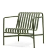 Palissade Lounge Chair Low, olive fra Hay