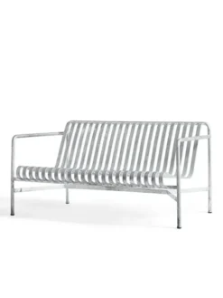 Palissade Lounge Sofa, hot galvanised fra Hay