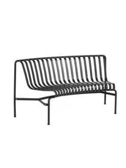Palissade Park Dining Bench, in, antracit fra Hay