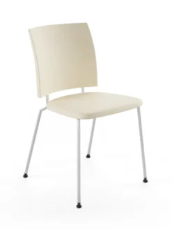 Panther stol, creme læder fra Naver Collection